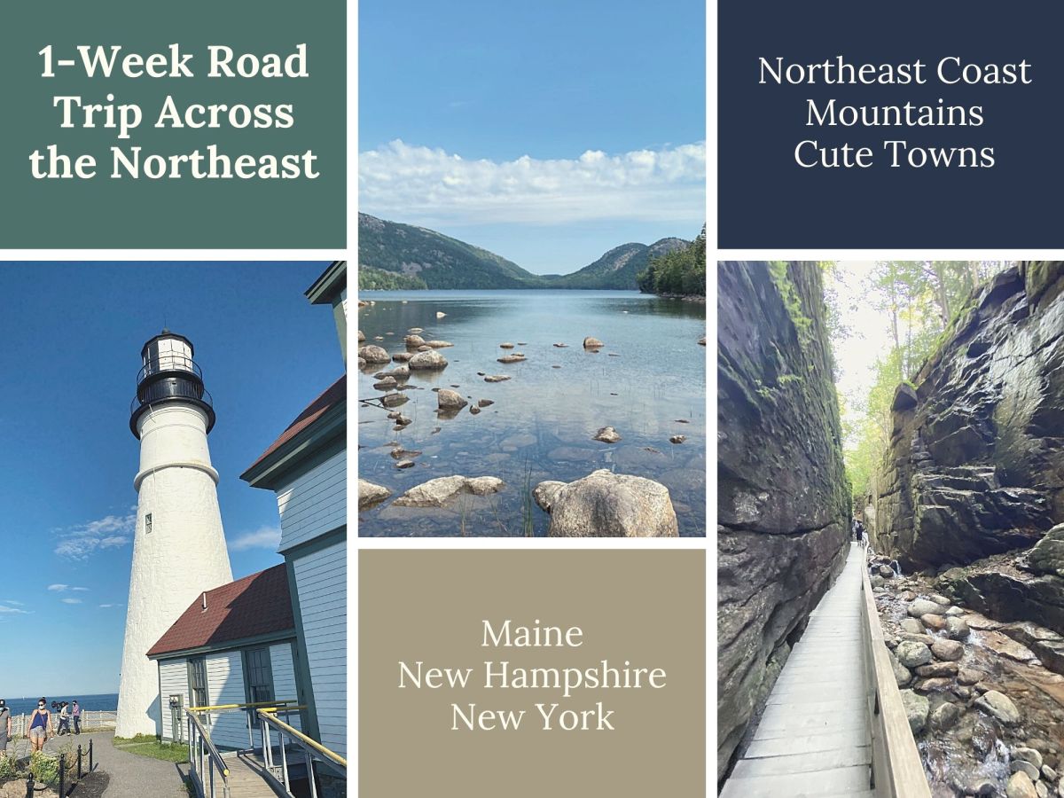 1-Week Road Trip Across the&nbsp;Northeast